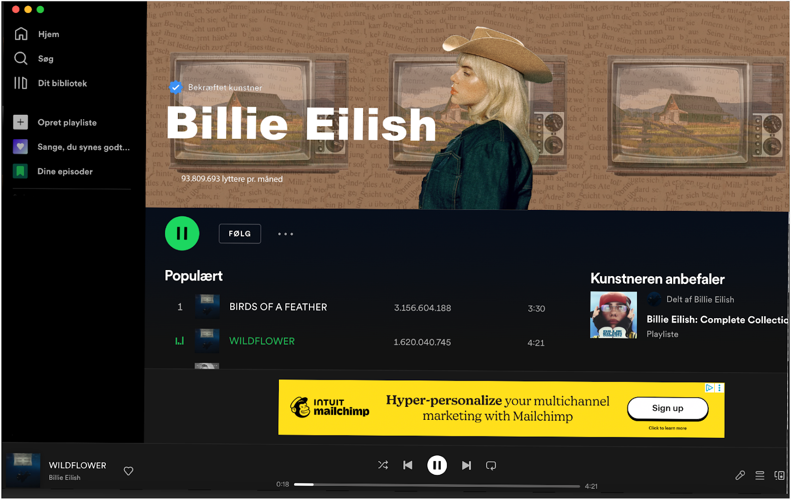 Spotify banner